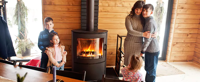 Morso Cast Iron Fireplace Insert Installation in Welland, Ontario