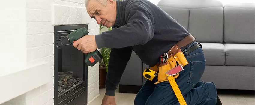New Indoor Fireplace Installation in Welland, Ontario
