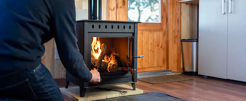 Open Hearth Wood Fireplace Installation in Welland, ON