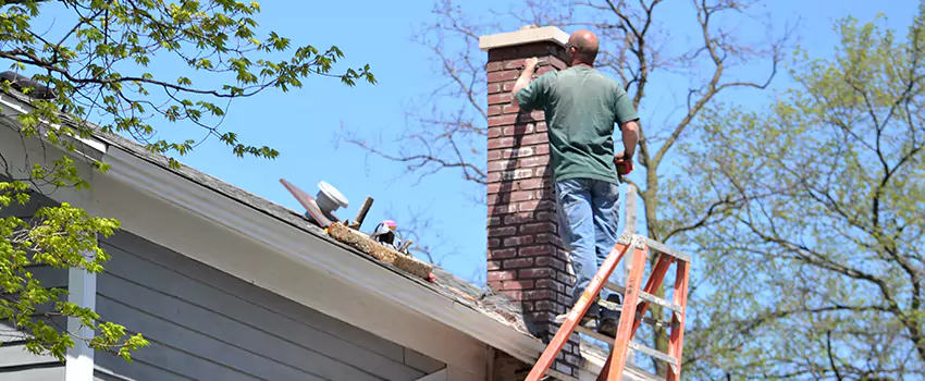 Vinyl and PVC Chimney Flashing Installation in Welland, ON