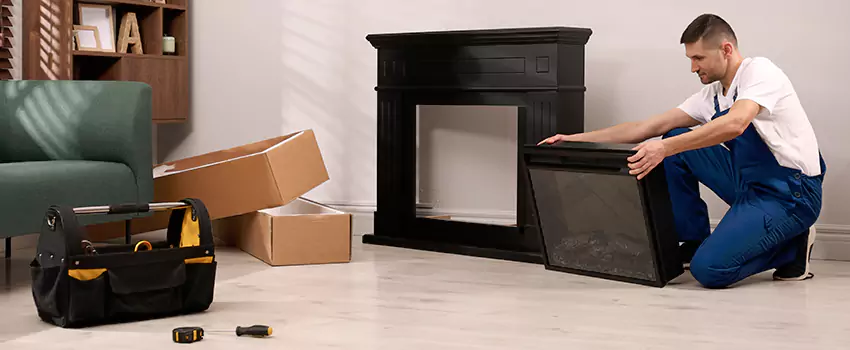 Old Rusted Metal Fireplace Repair And Replacement in Welland, ON