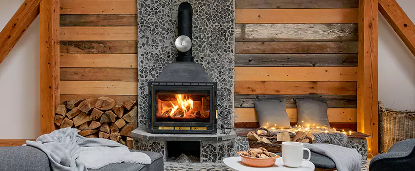 Thelin Hearth Products Direct Vent Gas Stove Fireplace Inspection in Welland, Ontario
